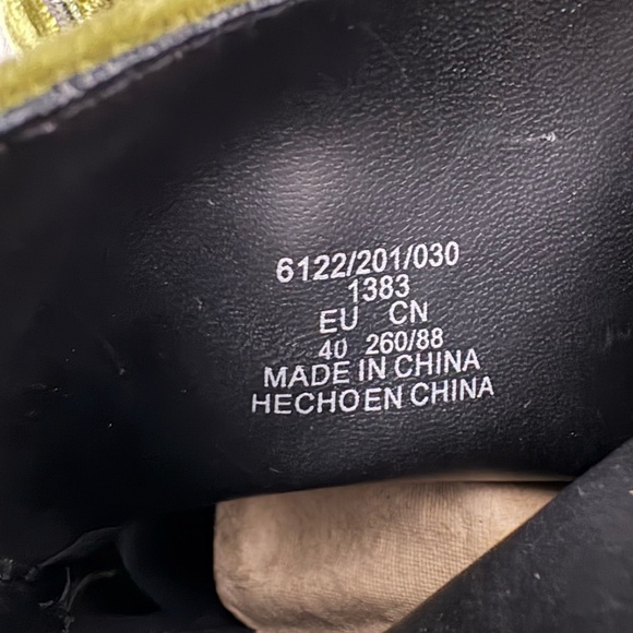 Zara Olive Velvet Ankle Boots with Crystal Detail - Picture 5 of 7